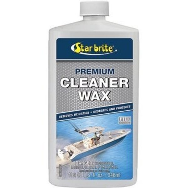 Star Brite Cleaner/Wax, 32Oz W/Ptef, #89632 89632